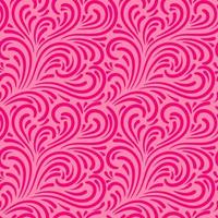 Abstract  hand drawn doodle thin line wavy seamless pattern. Curly linear messy background. vector