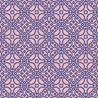 Abstract fantasy thin line seamless pattern. Geometric background. Creative wrapping paper. vector