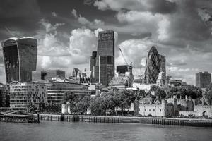 London, UK, 2014. View of modern architecture in the City photo