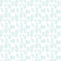 Tropical background with hand drawn palm leaves. Tropic seamless pattern. vector