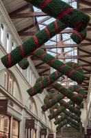 LONDON, UK, 2013. Christmas decorations in Covent Garden photo
