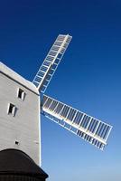 CLAYTON, EAST SUSSEX, UK, 2009. Jill Windmill on a winter's day photo