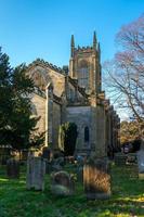 EAST GRINSTEAD, WEST SUSSEX, UK, 2017.  View of St Swithun's Church photo
