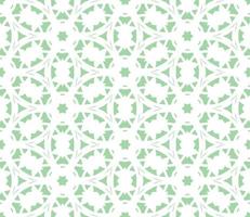 Abstract colorful doodle geometric flower seamless pattern. Floral background. Kaleidoscope mosaic, geo tile of thin line ornament. vector