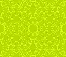 Abstract colorful doodle geometric flower seamless pattern. Floral background. Kaleidoscope mosaic, geo tile of thin line ornament. vector