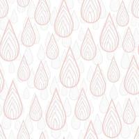 Colorful seamless pattern with rain drops. vector