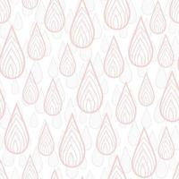 Colorful seamless pattern with rain drops. vector