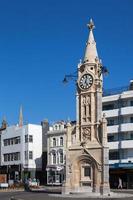 TORQUAY, DEVON, UK, 2012. View of the clock tower photo