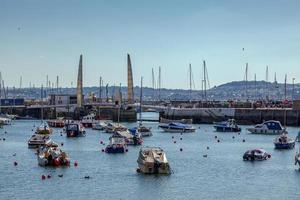 torquay, devon, reino unido, 2012. puente del puerto foto