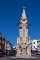 TORQUAY, DEVON, UK, 2012. View of the clock tower photo