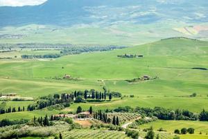PIENZA, TUSCANY, ITALY, 2013. Countryside of Val d'Orcia