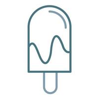 Icecream Line Two Color Icon vector