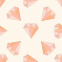 Abstract diamond seamless pattern. Geometric background. vector