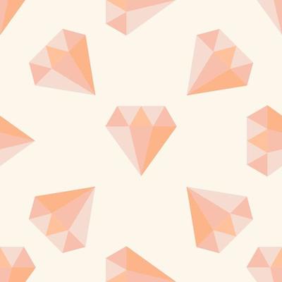 Abstract diamond seamless pattern. Geometric background.
