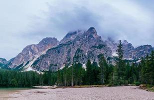 beautiful rocky Dolomites photo