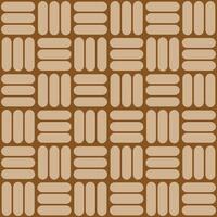 seamless background with brown weave pattern vector