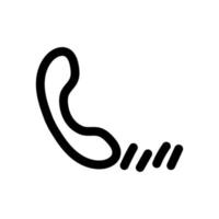 Simple vector icon landline phone