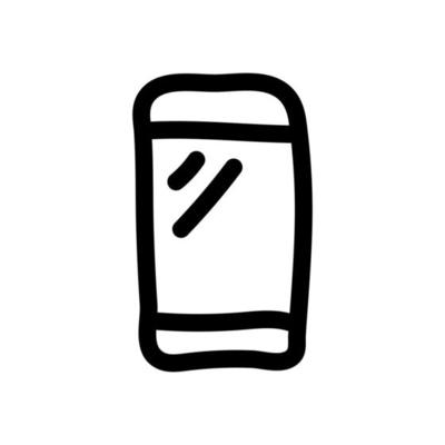 Smartphone simple vector icon