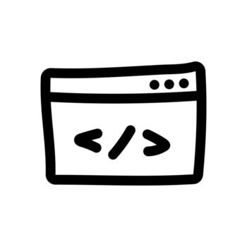 simple vector icon browser