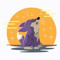 Little wolf design vector illustration