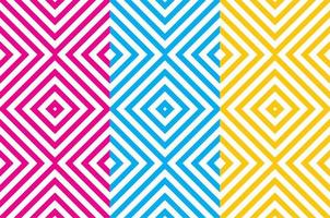 beatiful geometric shapes pattern background vector