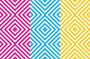 beatiful geometric shapes pattern background vector