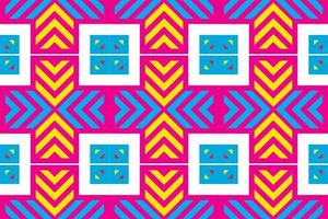 beatiful geometric shapes pattern background vector