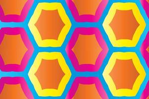 colourfull geometric shape pattern for background vector