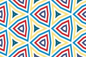 colourfull geometric shape pattern for background vector
