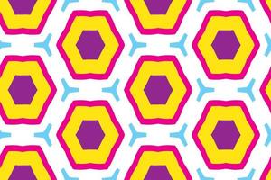 colourfull geometric shape pattern for background vector