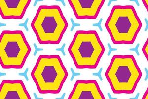 colourfull geometric shape pattern for background vector