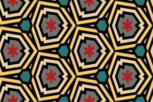 colourfull geometric shape pattern for background vector