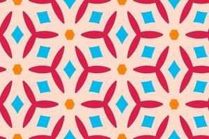 colourfull geometric shape pattern for background vector