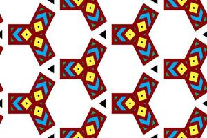 abstract colourfull geometric pattern vector