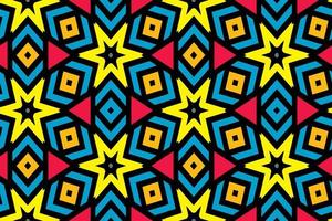 abstract colourfull geometric pattern vector