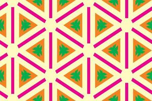 abstract colourfull geometric pattern vector