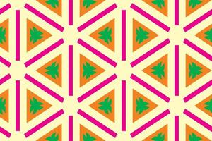 abstract colourfull geometric pattern vector