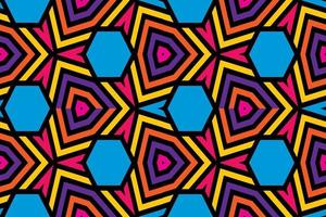 Fondo de patrón abstracto colorido vector