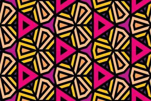 abstract colourfull geometric pattern vector