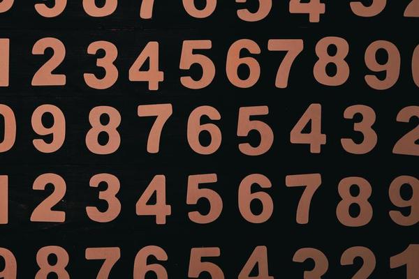 Rose Gold Numbers Stock Photos, Images and Backgrounds for Free Download