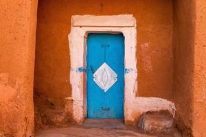 Kasbah Ait ben Haddou in Morocco. Fortres and traditional clay houses from the Sahara desert. photo