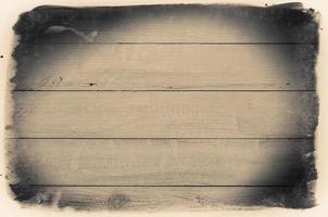 Vintage white wood background texture with knots and nail holes. Old painted wood wall. Brown abstract background. Vintage wooden dark horizontal boards. Front view with copy space photo