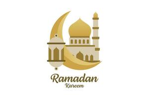 ilustración de diseño de vector de ramadán kareem