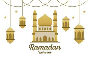 Ramadan kareem vector design illustration