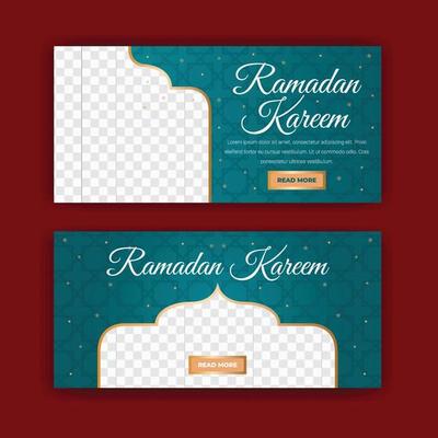 Ramadan banner template for social media promotion