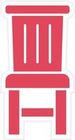 Chair Icon Style vector