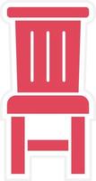 Chair Icon Style vector