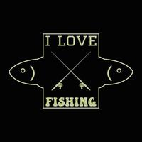 Fishing T Shirt Design vector