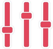 Controls Icon Style vector