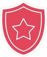 Shield Icon Style vector